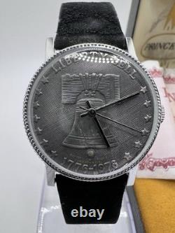 New Old Stock Princeton 1776 1976 Bicentennial Mechanical Liberty Bell Watch