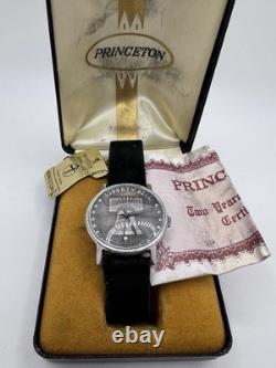 New Old Stock Princeton Liberty Bell 1776 1976 Bicentennial Manual Coin Watch