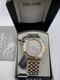 New Old Stock Pulsar Gold Silver Tone Quartz Day Date Box And Paper 100m Wr