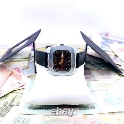 New Old Stock Rare Watch Raketa Big TV Watch 2628 Soviet 1970 USSR Service