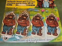 New Old Stock Smokey Bear Air Fresheners & Advertising Board U. S. Forest Service