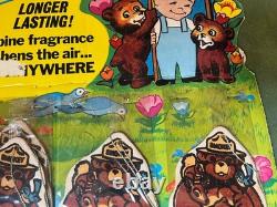 New Old Stock Smokey Bear Air Fresheners & Advertising Board U. S. Forest Service