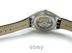 New Old Stock Swatch Irony Automatic Diaphane Skeleton Men's Watch