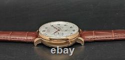 New Old Stock TITUS DayDateMonth White Dial Brown Leather Automatic Men Watch