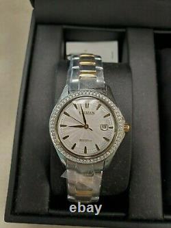 New Old Stock Two-Tone Citizen Eco-Drive with Diamond Bezel