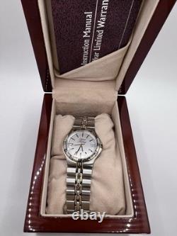 New Old Stock Vincent Anthony Jewelers Men's Wrist Watch Gold Silver Tone