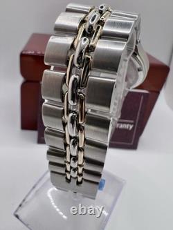 New Old Stock Vincent Anthony Jewelers Men's Wrist Watch Gold Silver Tone