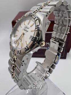 New Old Stock Vincent Anthony Jewelers Men's Wrist Watch Gold Silver Tone