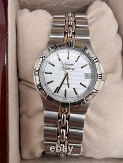 New Old Stock Vincent Anthony Jewelers Men's Wrist Watch Gold Silver Tone