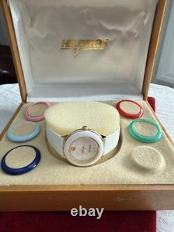 New Old Stock Vintage 1960s-70s Helbros With Changing Bezel Watch Set UNWORN