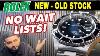New Old Stock Vintage Rolex No Wait Lists