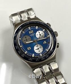 New Old Stock Vintage Swatch Irony Tachymeter YCS443G Highflyer