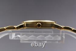 New Old Stock with Tag PIERRE CARDIN Sapphire PC5041 Gold Bracelet Quartz Ladies