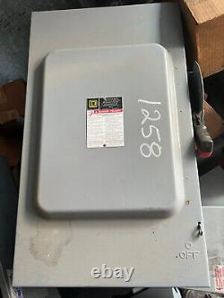 New Square D H224n 200 Amp 240 Volt Safety Switch Disconnect New Old Stock