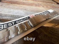 New old stock 70's Expandable Oyster Rivet bracelet 18-21MM. Fit 5513 1675 1655