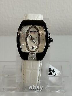 New old stock Anthony Bonja Banani Platinum Mother Of Pearl with Four Diamond's