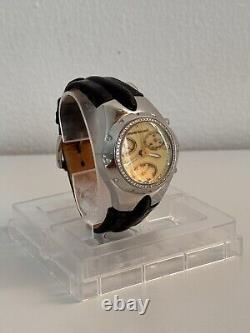 New old stock Bruno Banani Chronograph Diamond 50 Stone Ladies Watch CC2931