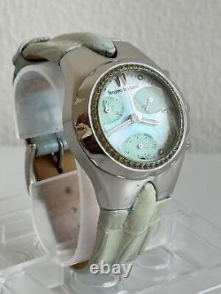 New old stock Bruno Banani Chronograph zircon Bezel 50 Stone Ladies Watch CC2700