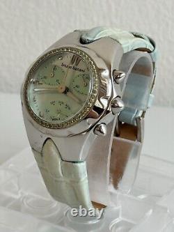 New old stock Bruno Banani Chronograph zircon Bezel 50 Stone Ladies Watch CC2700