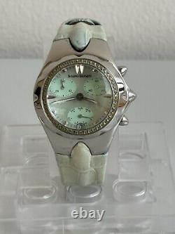 New old stock Bruno Banani Chronograph zircon Bezel 50 Stone Ladies Watch CC2700