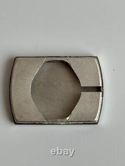 New old stock FELCA RECTANGLE White Gold Plated Ladies Manual Winding 60's 2559