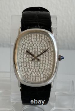 New old stock TRESSA Ellipse zircon Dial Manual Winding Watch 1960's 378