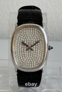 New old stock TRESSA Ellipse zircon Dial Manual Winding Watch 1960's 378