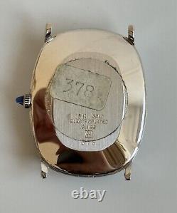 New old stock TRESSA Ellipse zircon Dial Manual Winding Watch 1960's 378