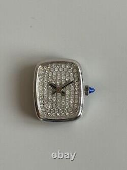 New old stock TRESSA Small Tank zircon Dial Manual Winding Watch 1960's 381