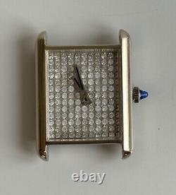 New old stock TRESSA Tank zircon Dial Manual Winding Watch 1960's 315