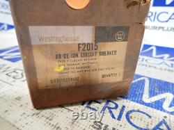 New old stock Westinghouse F2015 2 pole 15 amp 600v Circuit Breaker
