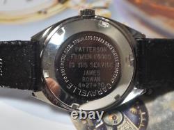 Nice NOS 1970 CARAVELLE by Bulova 17J Automatic Men's Watch withBox