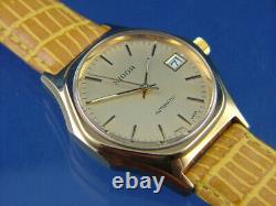 Nidor Automatic Watch Circa 1970s Swiss Retro Vintage New Old Stock Cal MSR P26