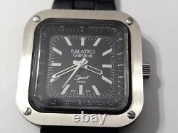 Nos 1970's Salatko Sport Racing Swiss Manual Wind Watch