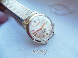 Nos, 1971 Bulova Accutron, 17 Jewels, 10k Gf/ss, Needs Service, Box & Bracelet