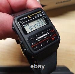 Nos Casio J-100 Pace Runner Jogging Calculator Vintage Digital Watch Japan 1980