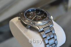 Nos Casio Lis-001 Lineage Titanium Ana/digi Chrono Vintage Watch Pilot Tic Duro