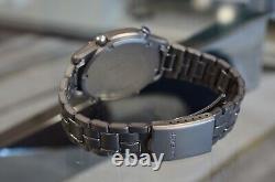 Nos Casio Lis-001 Lineage Titanium Ana/digi Chrono Vintage Watch Pilot Tic Duro