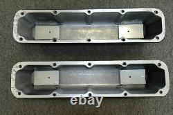 Nos Mopar Performance Black Cast Aluminum MAGNUM Small Block Valve Covers 360