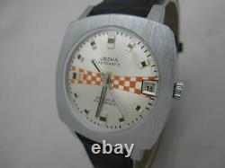 Nos New Rare Water Resist Jgeha Automatic Watch 1960's