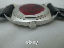 Nos New Swiss Made Waterproof Automatic Men's Record Watch 1960's With Date