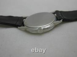 Nos New Swiss Vintage Mechanical Hand Winding Analog Juvenia Mens Watch 1960's