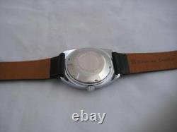 Nos New Vintage Big Automatic Date Shock Resist Nappey Men's Analog Watch 1960's