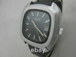Nos New Vintage Lanco Mens Swiss Made Watch 1960's