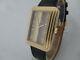 Nos New Vintage Swiss Automatic With Date Gold Plated Men's Revue Analog Watch