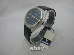 Nos New Vintage Swiss Made Quartz Tissot Big Mens Watch With Date