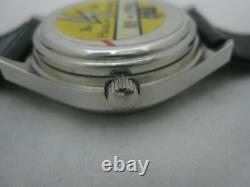 Nos New Vintage Swiss Made Quartz Tissot Big Mens Watch With Date