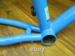 Nos Rare Original Team Fat Chance Yo-eddy Steel 26 Frame Medium Aqua Fade