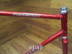 Nos Schwinn Paramount Lugged Steel Track Racing Pista Frame Set 56cm