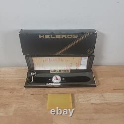 Nos Vintage Budweiser Bud Man Helbros Watch Rare